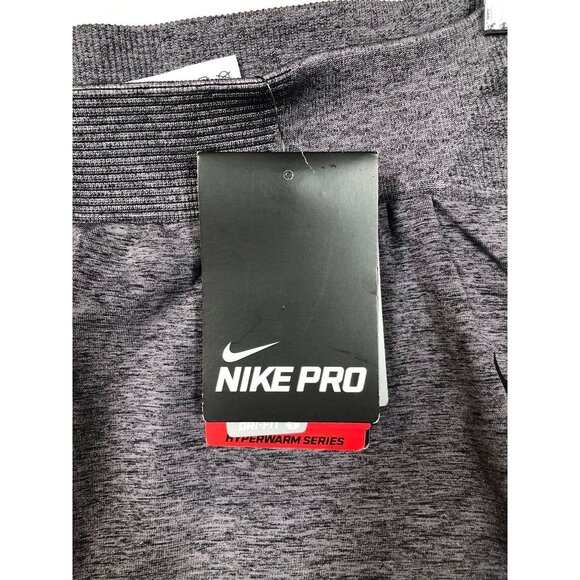 Nike Pro Hyperwarm Limitless Training Tights Charcoal Gray 704004 Womens Large L - Picture 8 of 11
